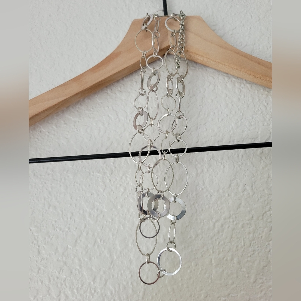 925 sterling mixed chain necklace